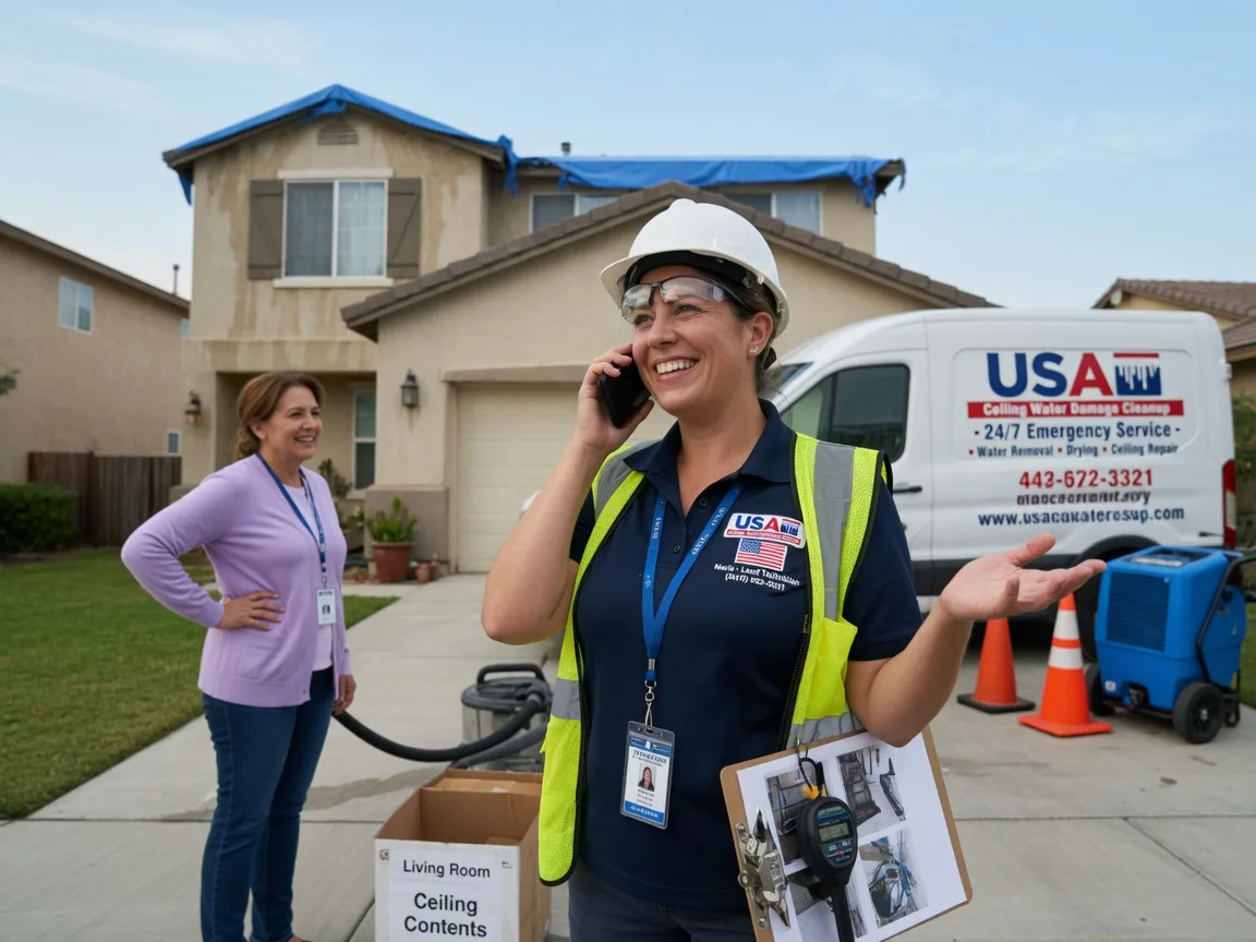 Ceiling Water Damage Restoration Farmersburg, IA FAQs